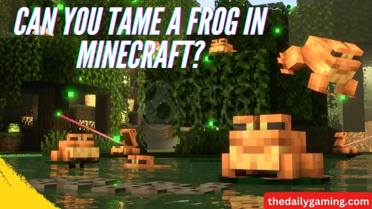 Can You Tame a Frog in Minecraft?