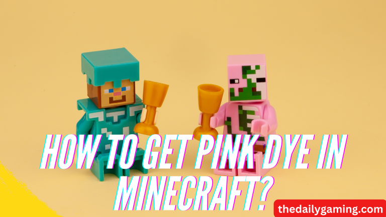 How to Get Pink Dye in Minecraft?