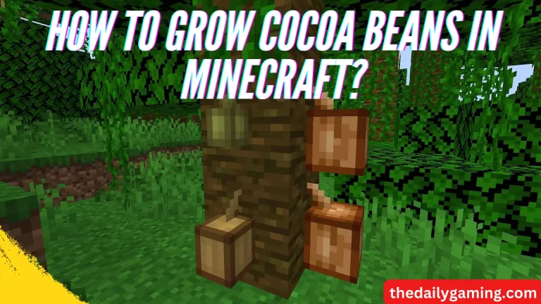 How to Grow Cocoa Beans in Minecraft?