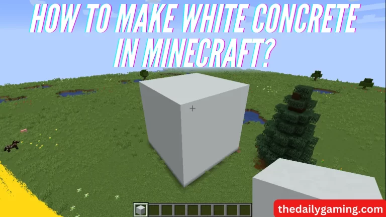 How to Make White Concrete in Minecraft: A Comprehensive Guide