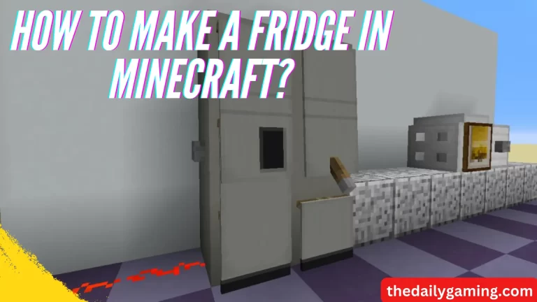 How to Make a Fridge in Minecraft?