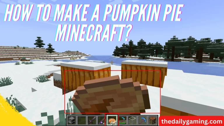 How to Make a Pumpkin Pie Minecraft?