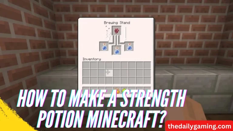 How to Make a Strength Potion Minecraft?