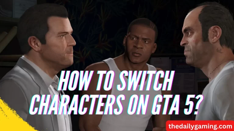 How to Switch Characters on GTA 5?