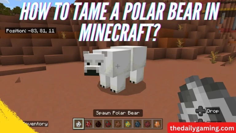 How to Tame a Polar Bear in Minecraft?