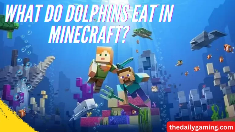 What Do Dolphins Eat in Minecraft?