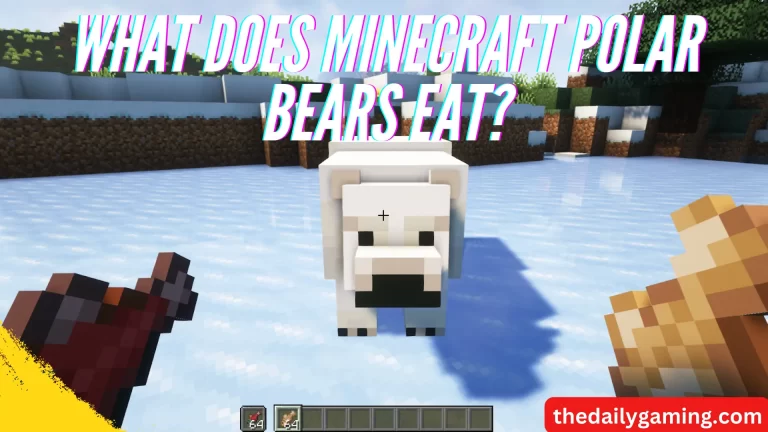 What Does Minecraft Polar Bears Eat?