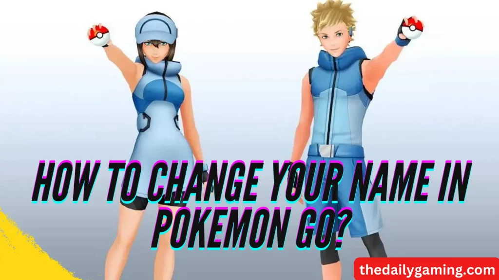how to change your name in pokemon go