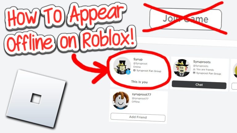 How to Appear Offline on Roblox: A Step-by-Step Guide