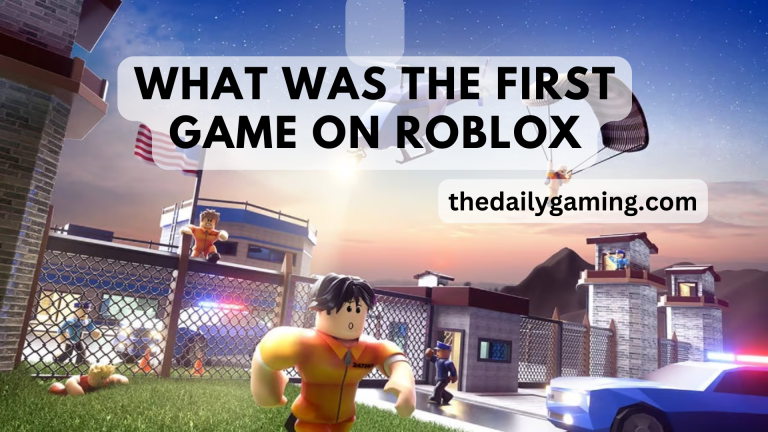 What Was the First Game on Roblox?