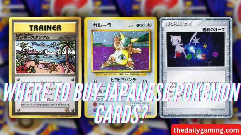 Where to Buy Japenese Pokemon Cards?