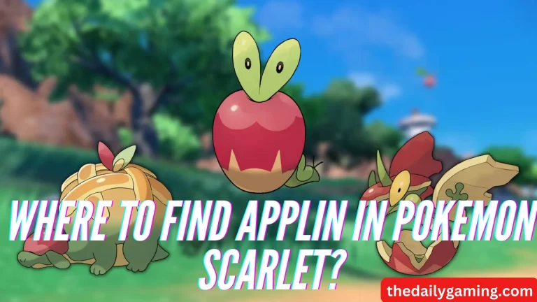 Where to Find Applin in Pokemon Scarlet? A Comprehensive Guide