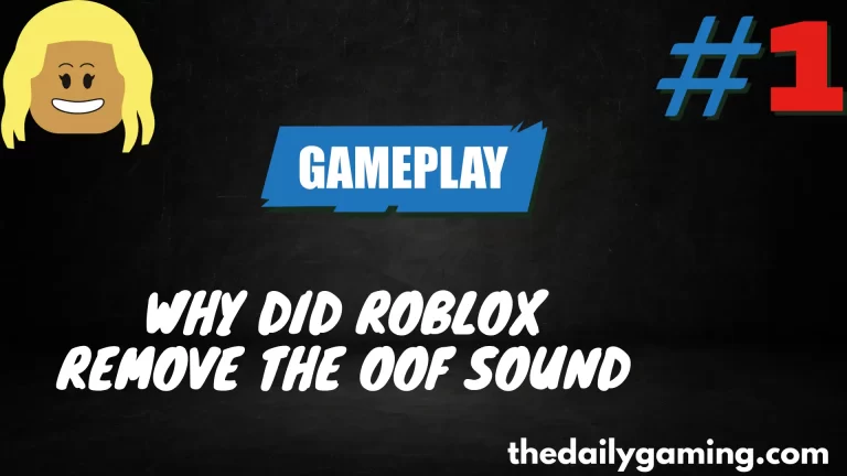 Why Did Roblox Remove the Oof Sound